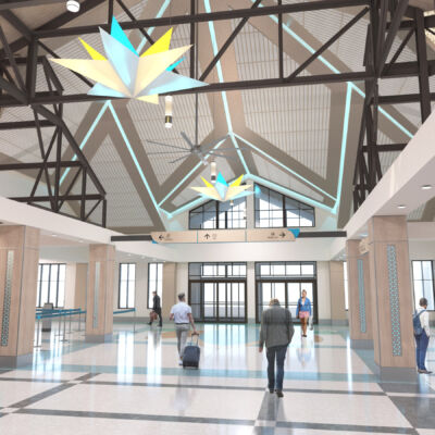 Phase I of the Hilton Head Island Airport Terminal